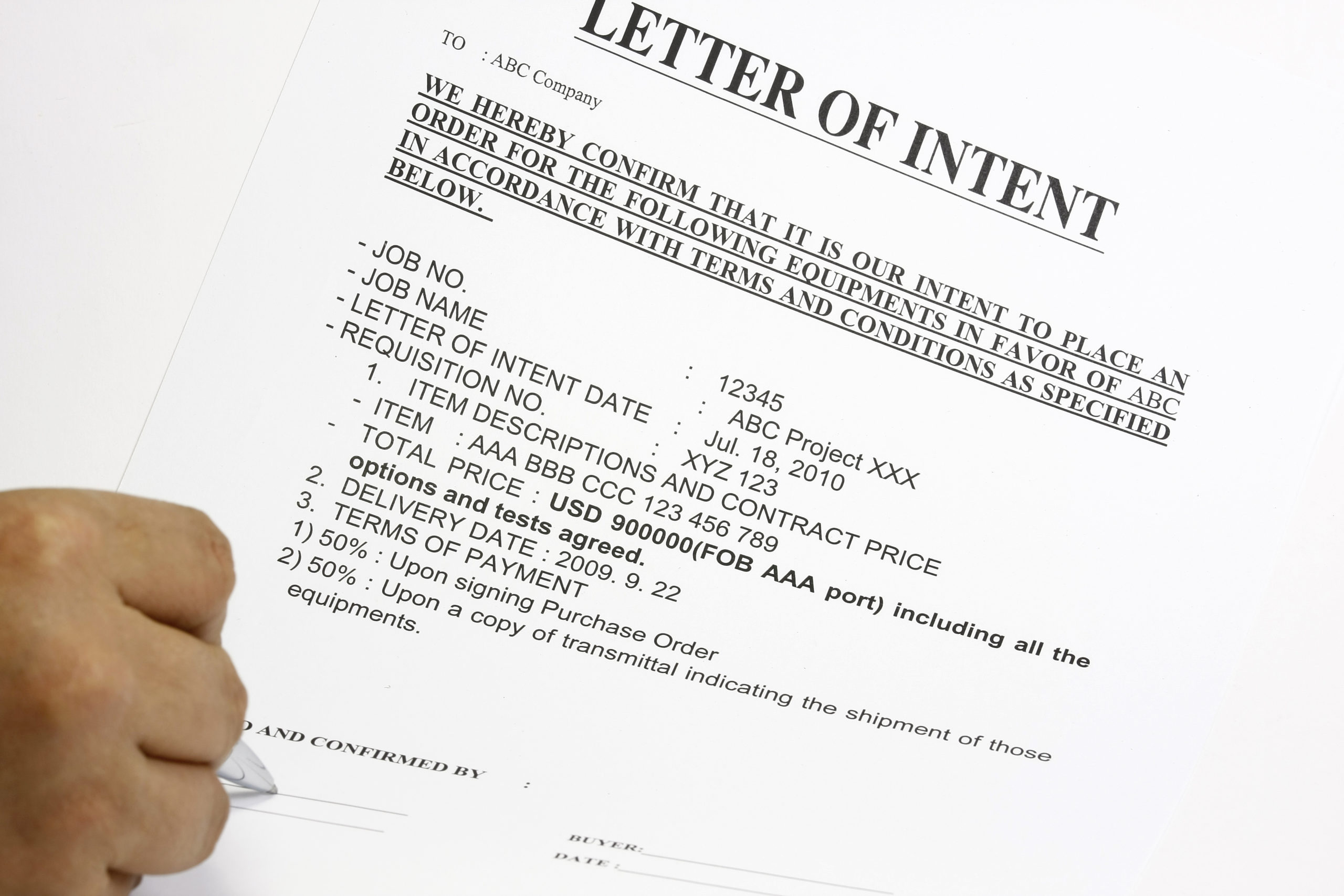 How to Use a Letter of Intent (LOI) to Make a Deal